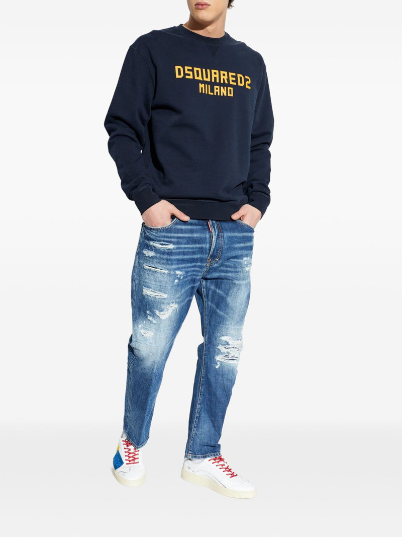 DSQUARED2 logo-detail sweatshirt outlook