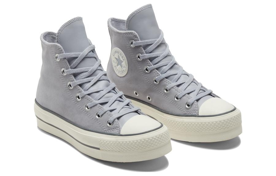 (WMNS) Converse Chuck Taylor All Star Lift Platform High 'Gravel' A03251C - 2