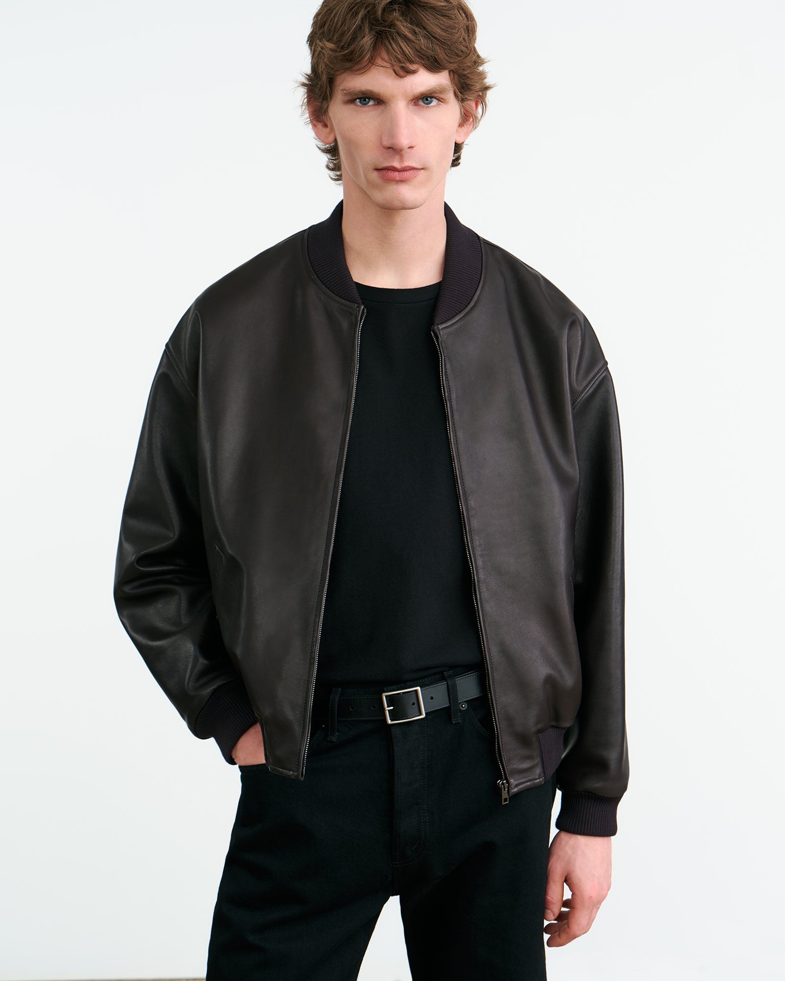 DRAVA LEATHER JACKET - 3