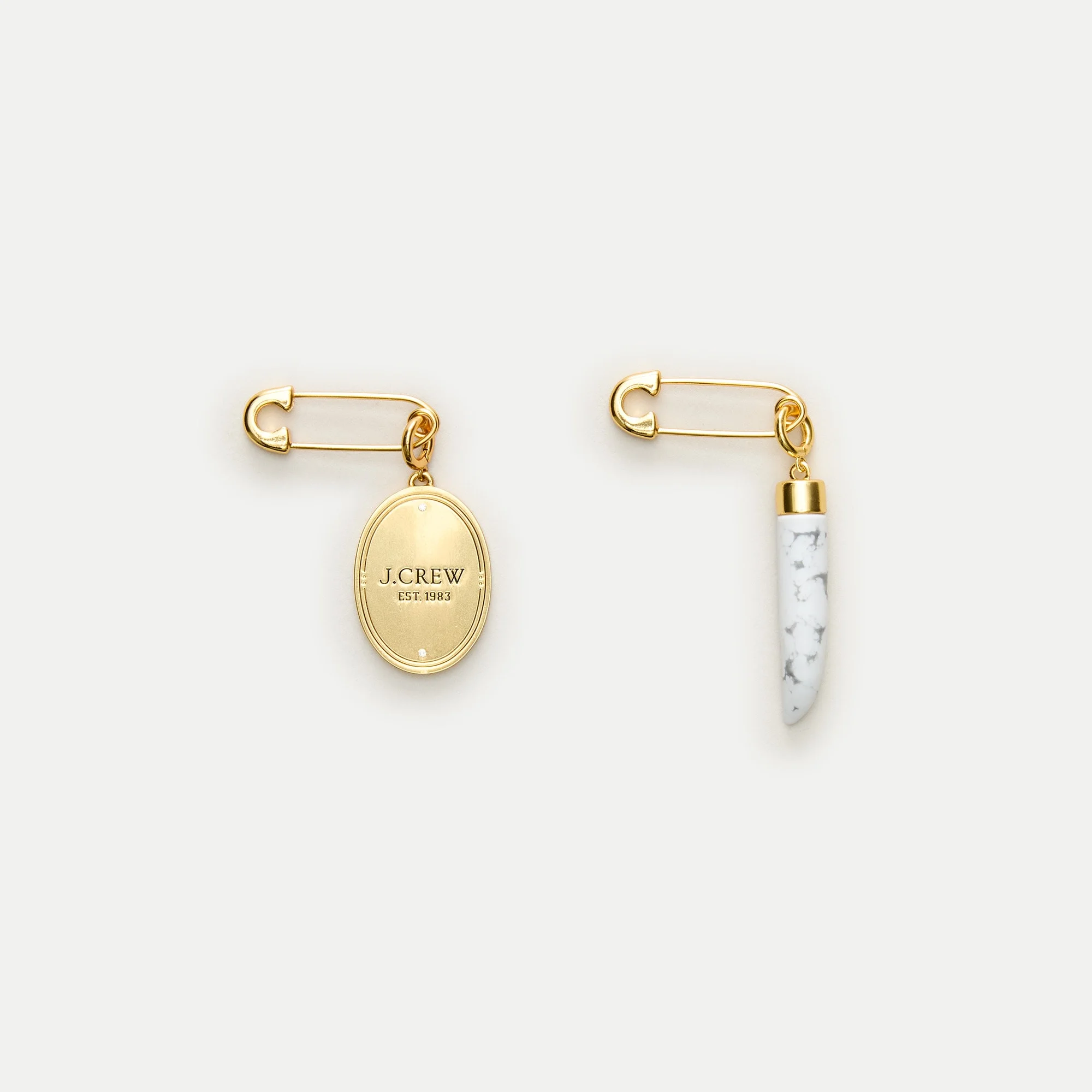 J.Crew charm brooches set-of-two - 1