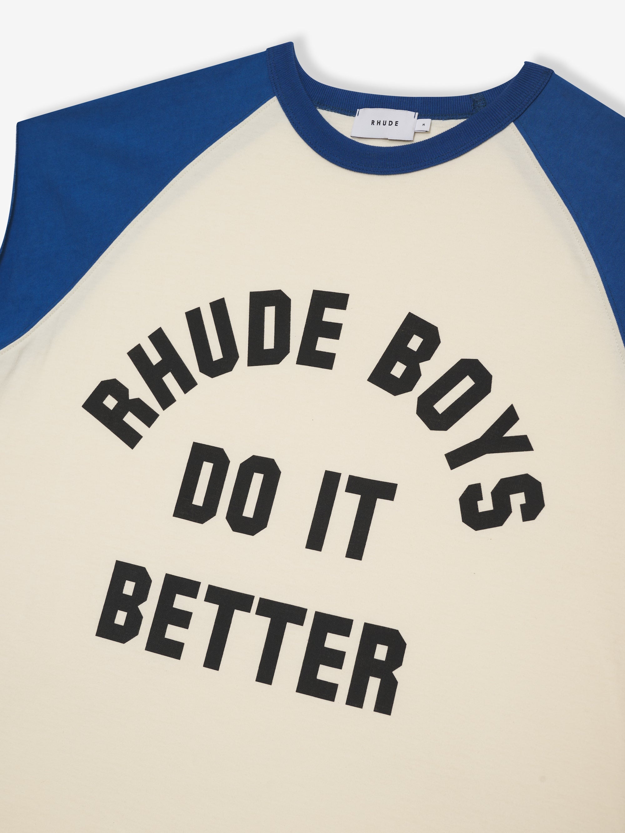 RHUDE BOYS CUTOFF RAGLAN TEE - 3
