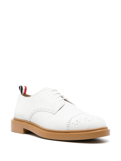 Thom Browne cap-top Derby shoes outlook