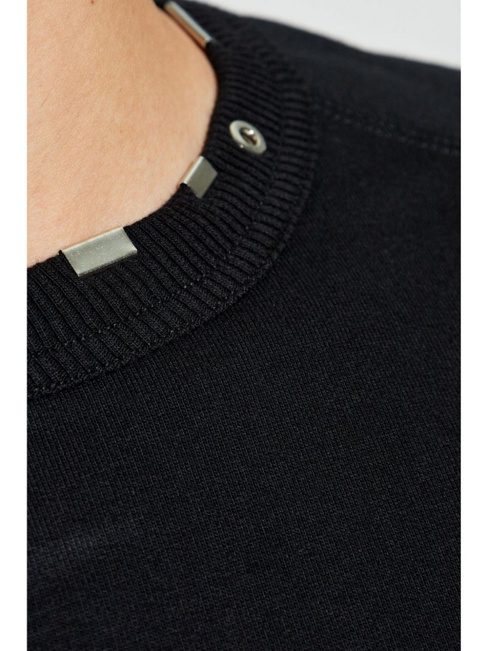 logo-print cotton sweatshirt - 5