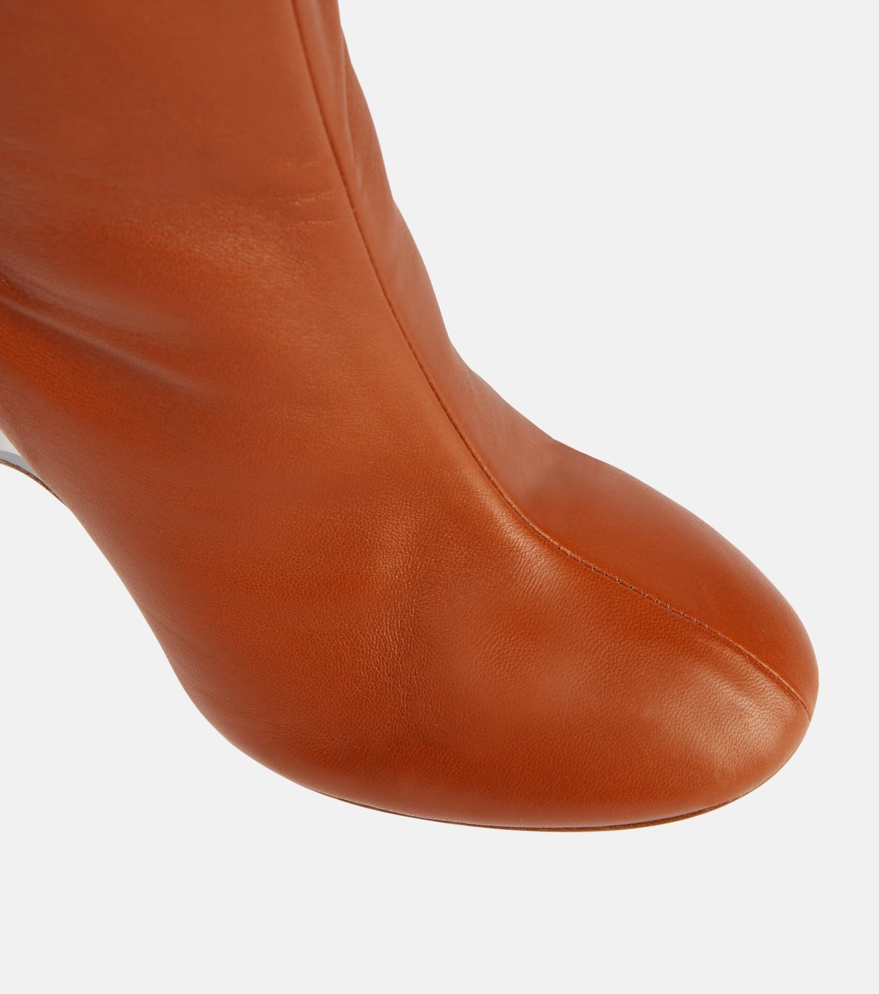 Leather knee-high boots - 6