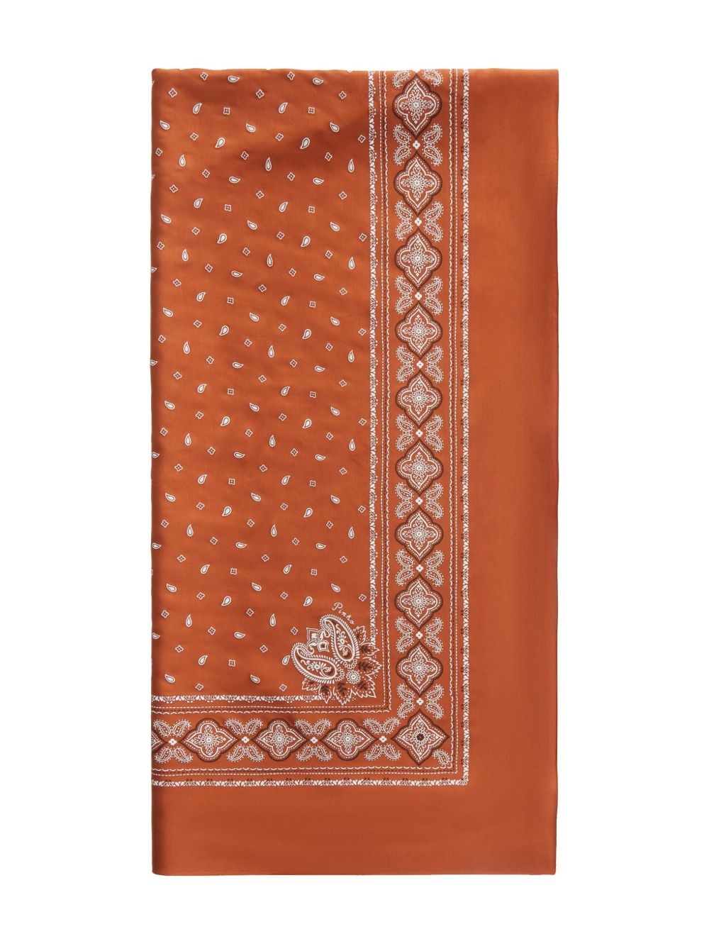 paisley-print scarf - 3