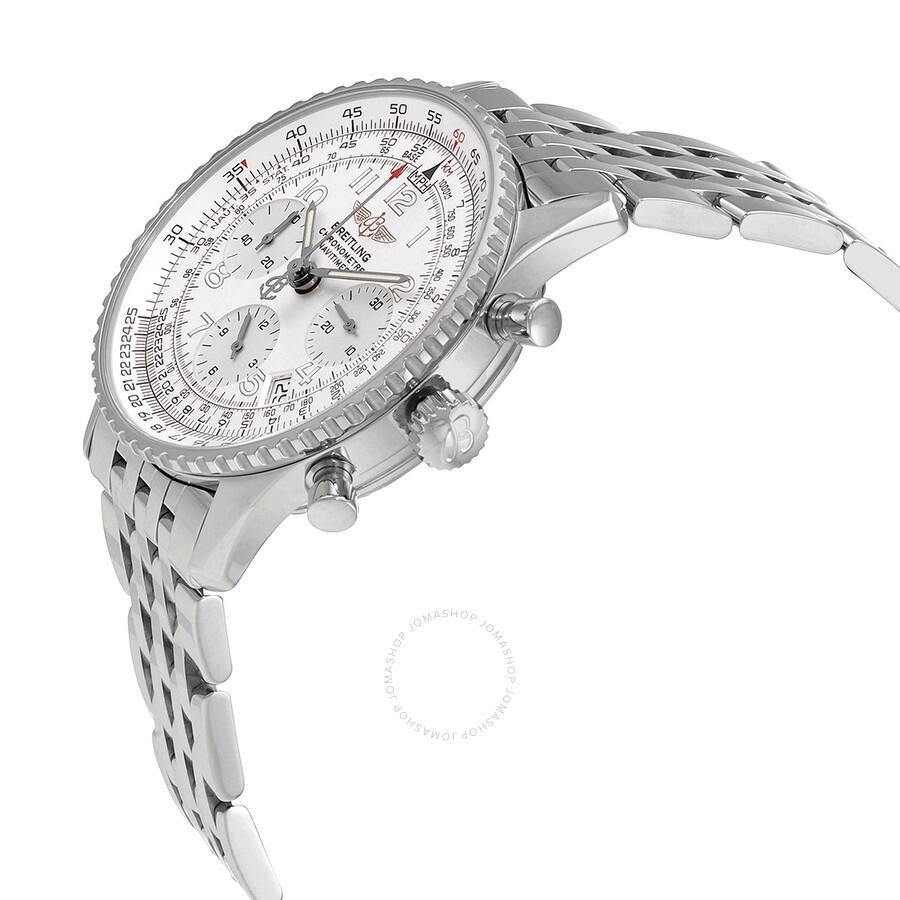 Breitling Cosmonaute Chronograph Automatic Chronometer Silver Dial Men's Watch A2232212/G517.423A - 2