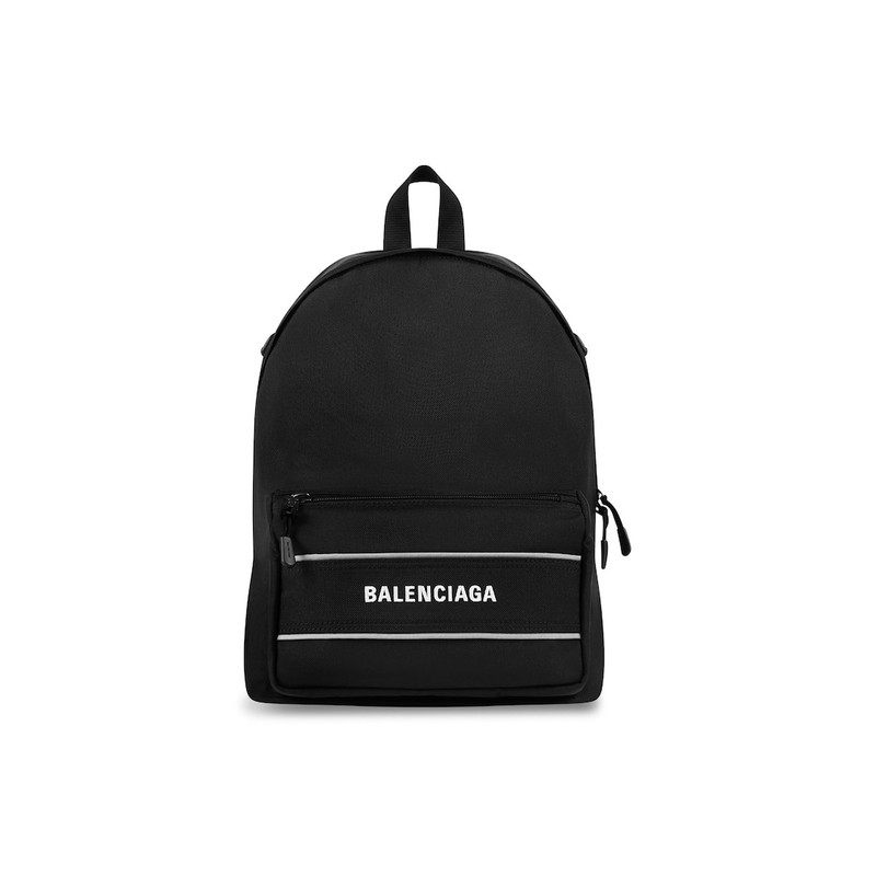 Men's Sport Crossbody Backpack in Black/white 1