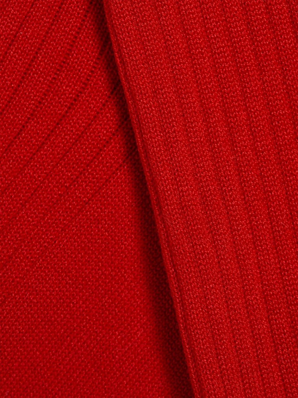 RED COTTON BLEND SOCKS - 2