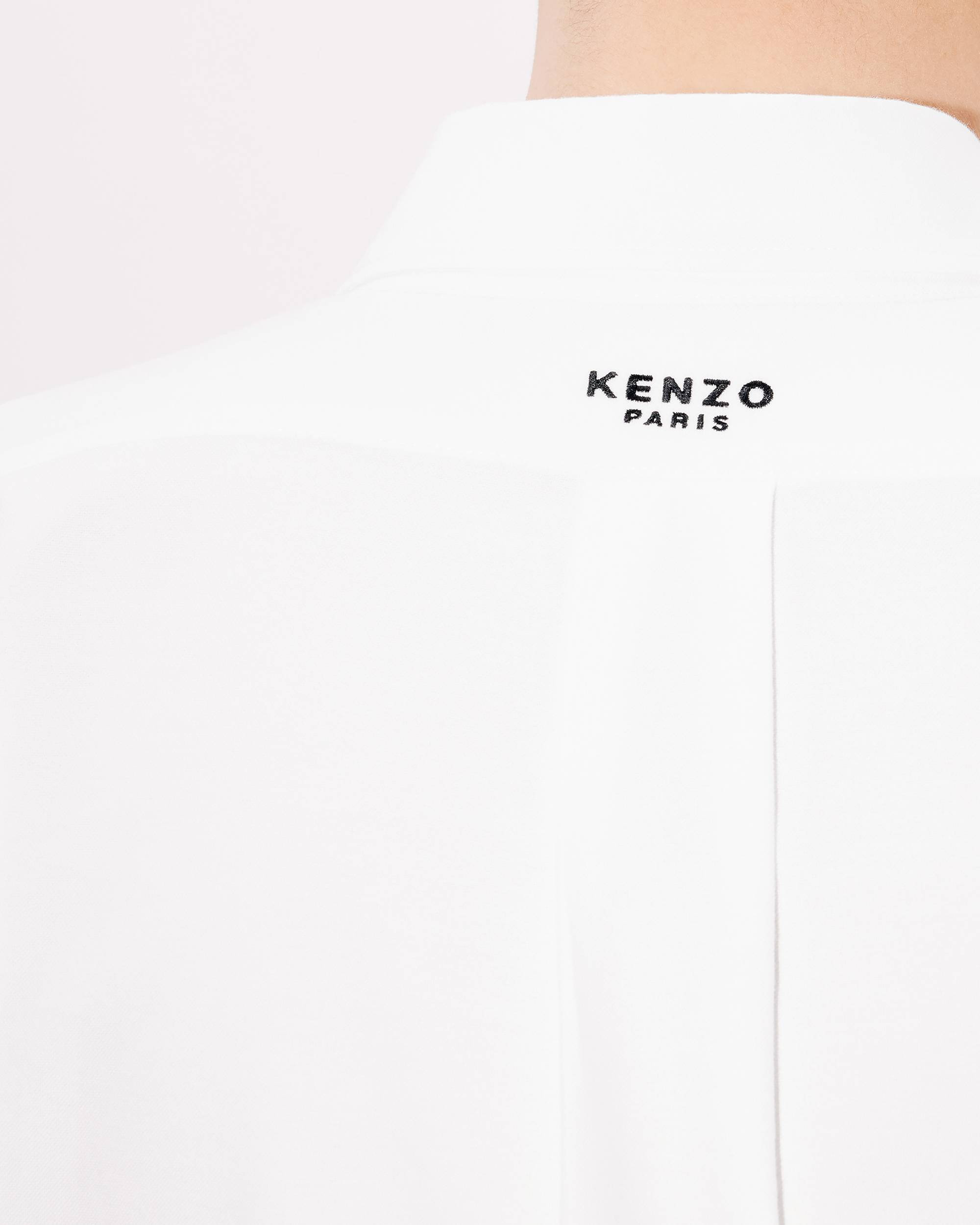 'Boke Flower' embroidered casual shirt - 6