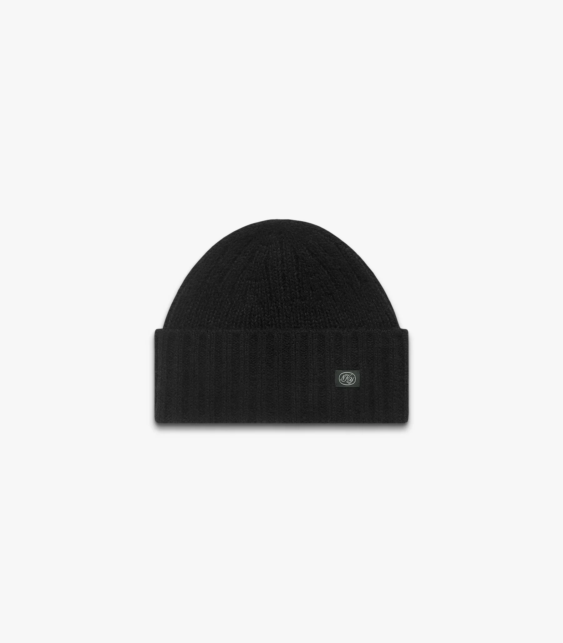 Bud Alpaca Knit Cap Black - 1
