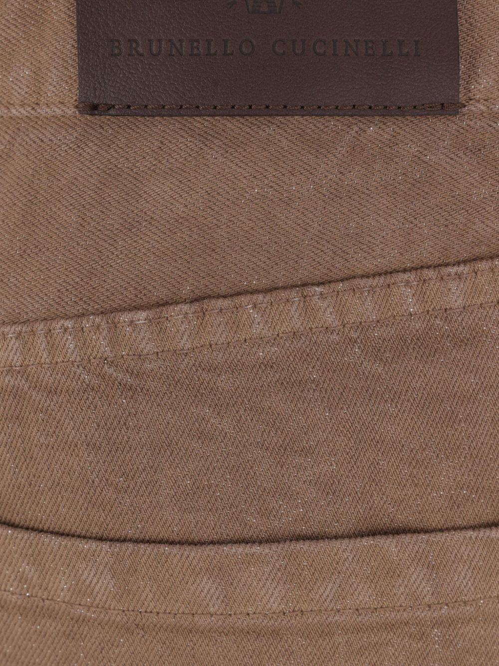 logo-patch jeans - 3