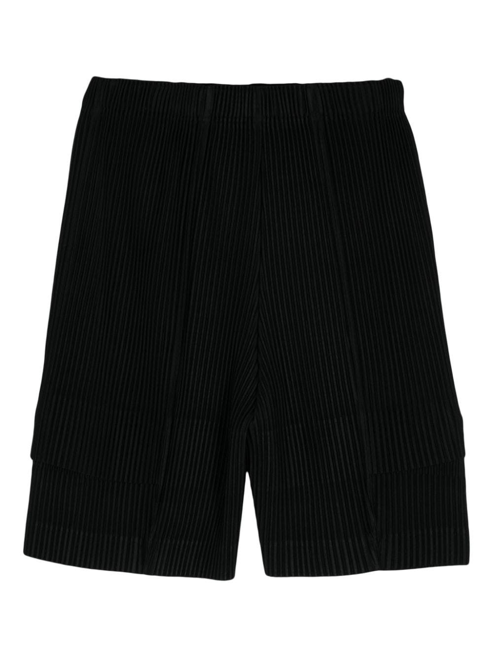 Cargo plissé-effect shorts - 2