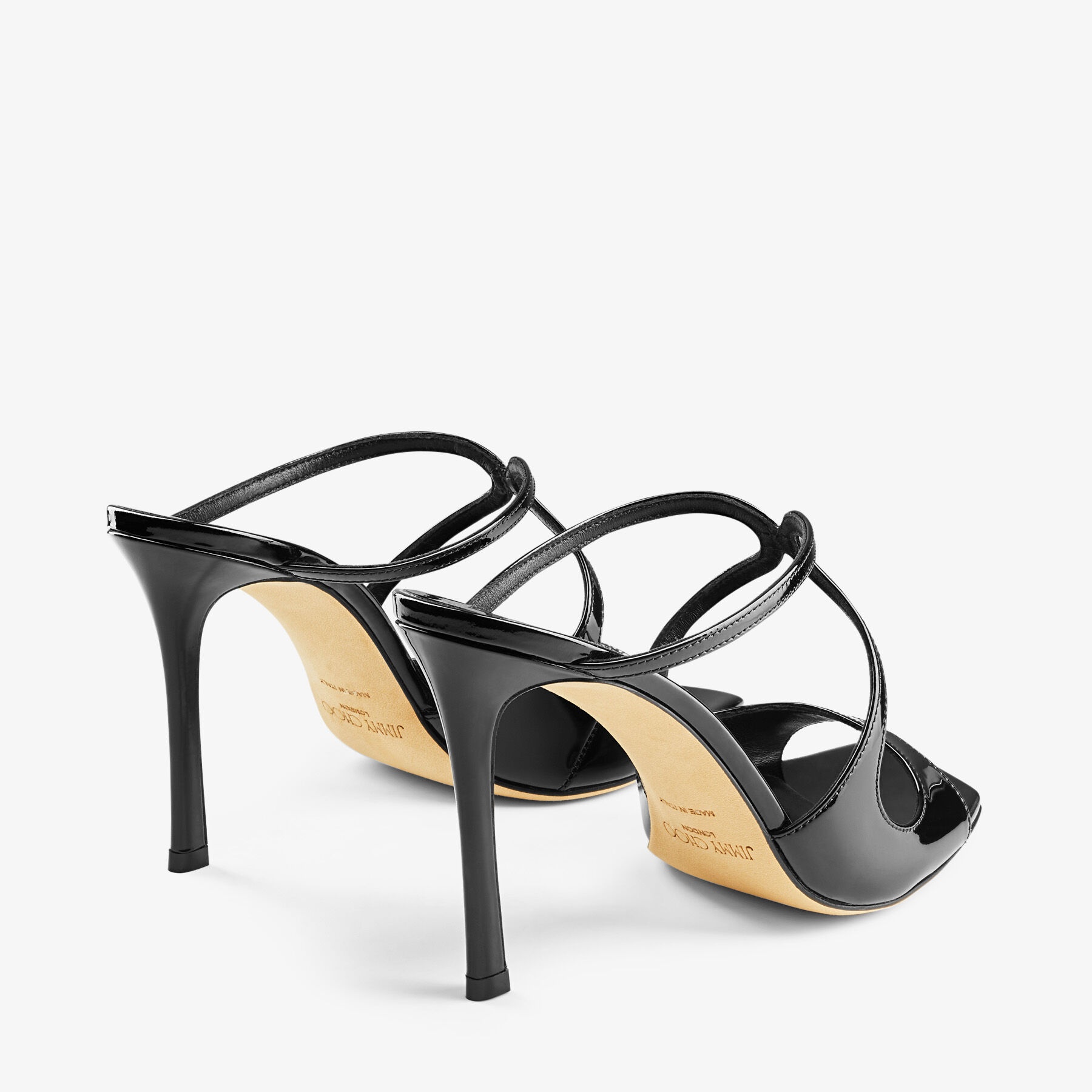 Anise 95
Black Patent Leather Mules - 5