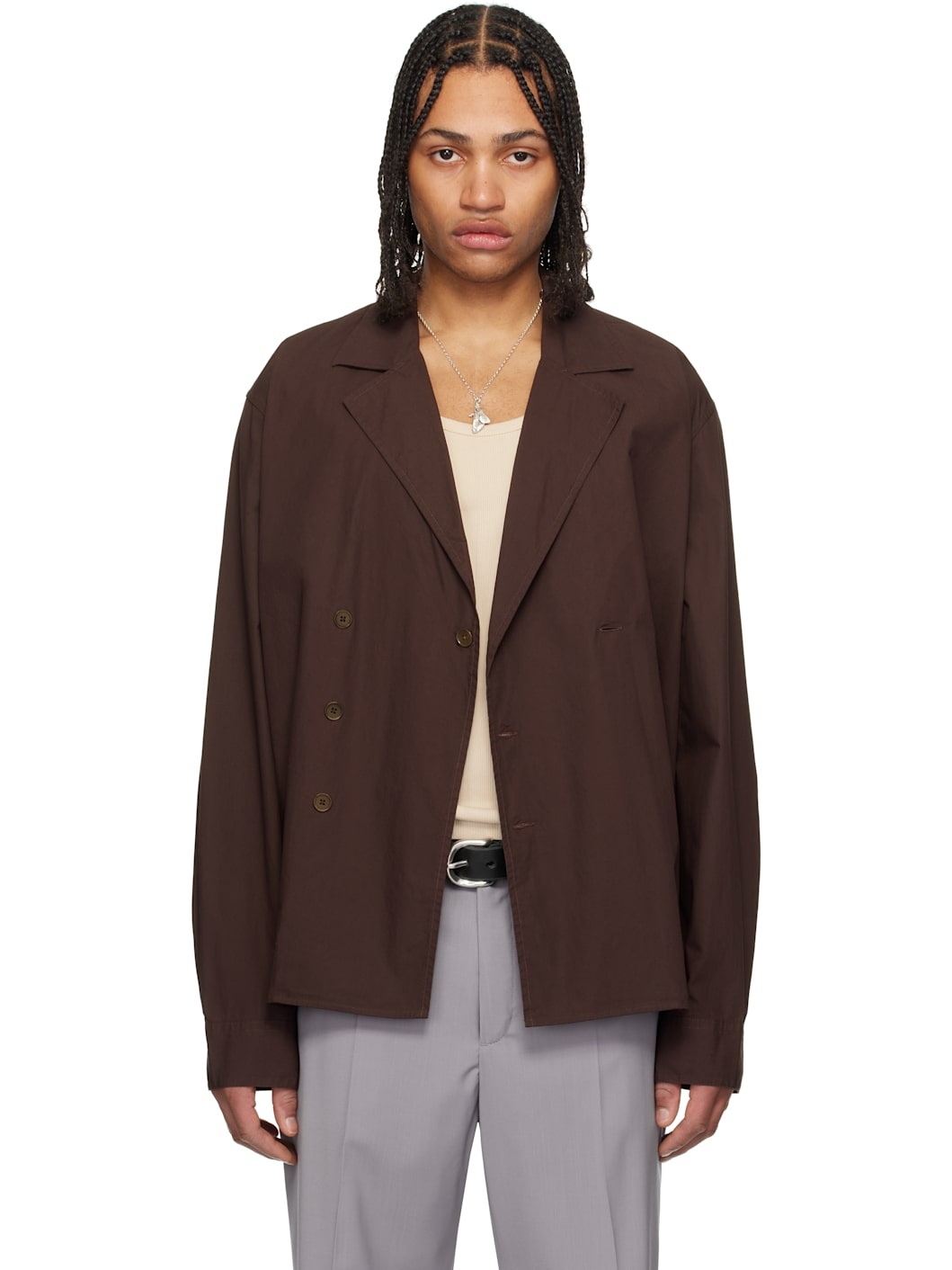 Brown Duo Shirt - 1