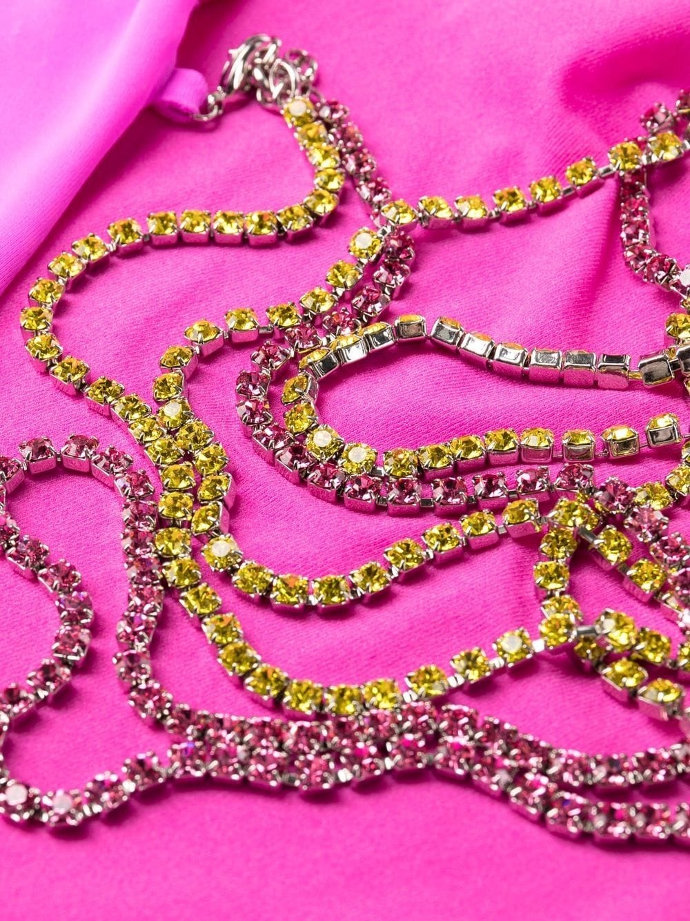 crystal-embellished strap one-piece - 3