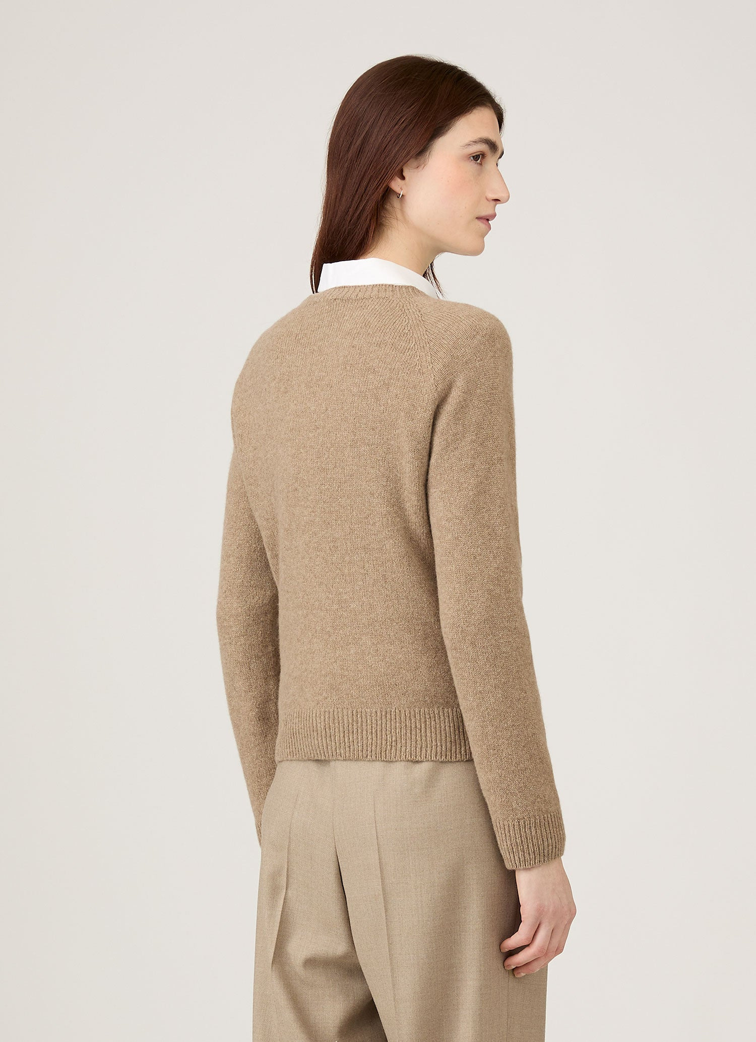 Lambswool Crew Neck Jumper - 3