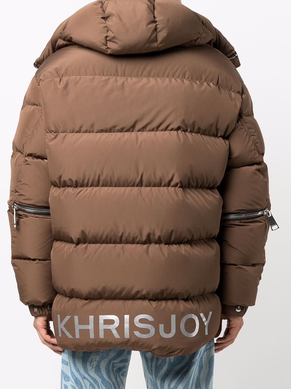 quilted puffer coat - 4