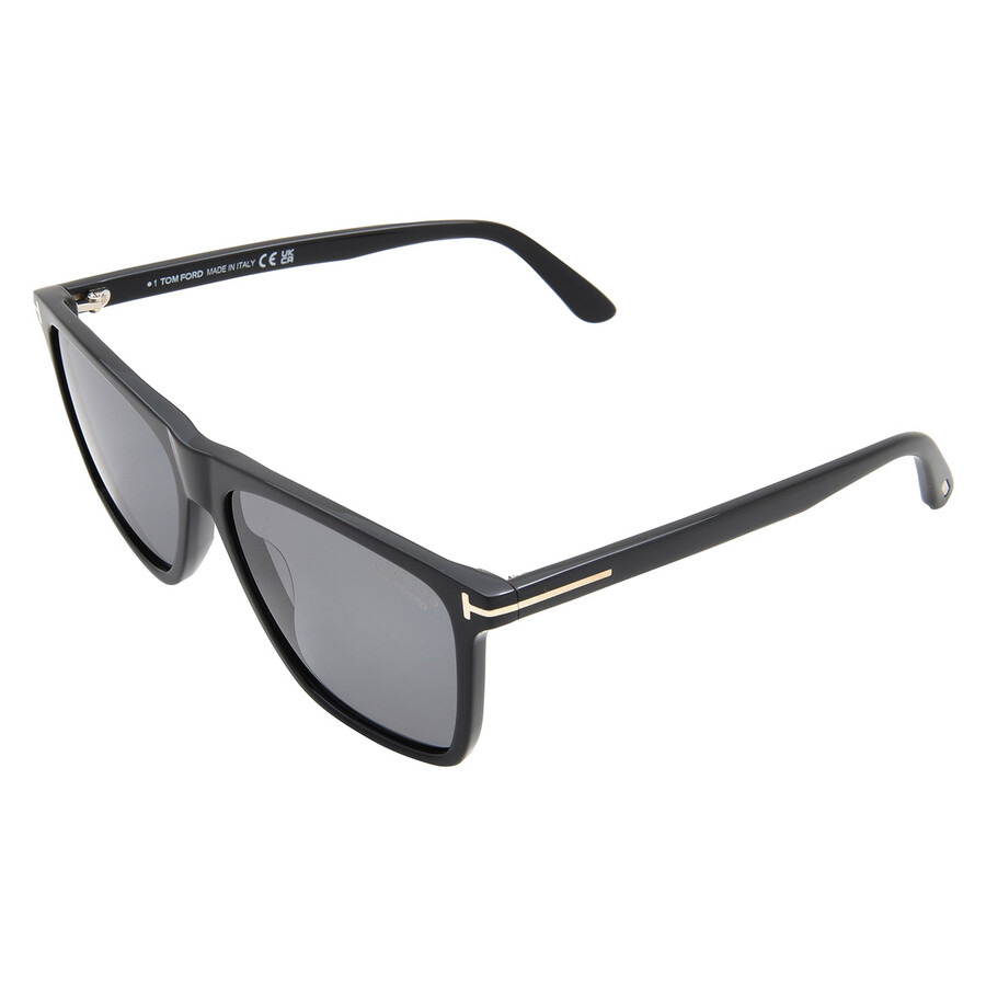 Tom Ford Fletcher Polarized Smoke Square Men's Sunglasses FT0832 01D 57 - 4