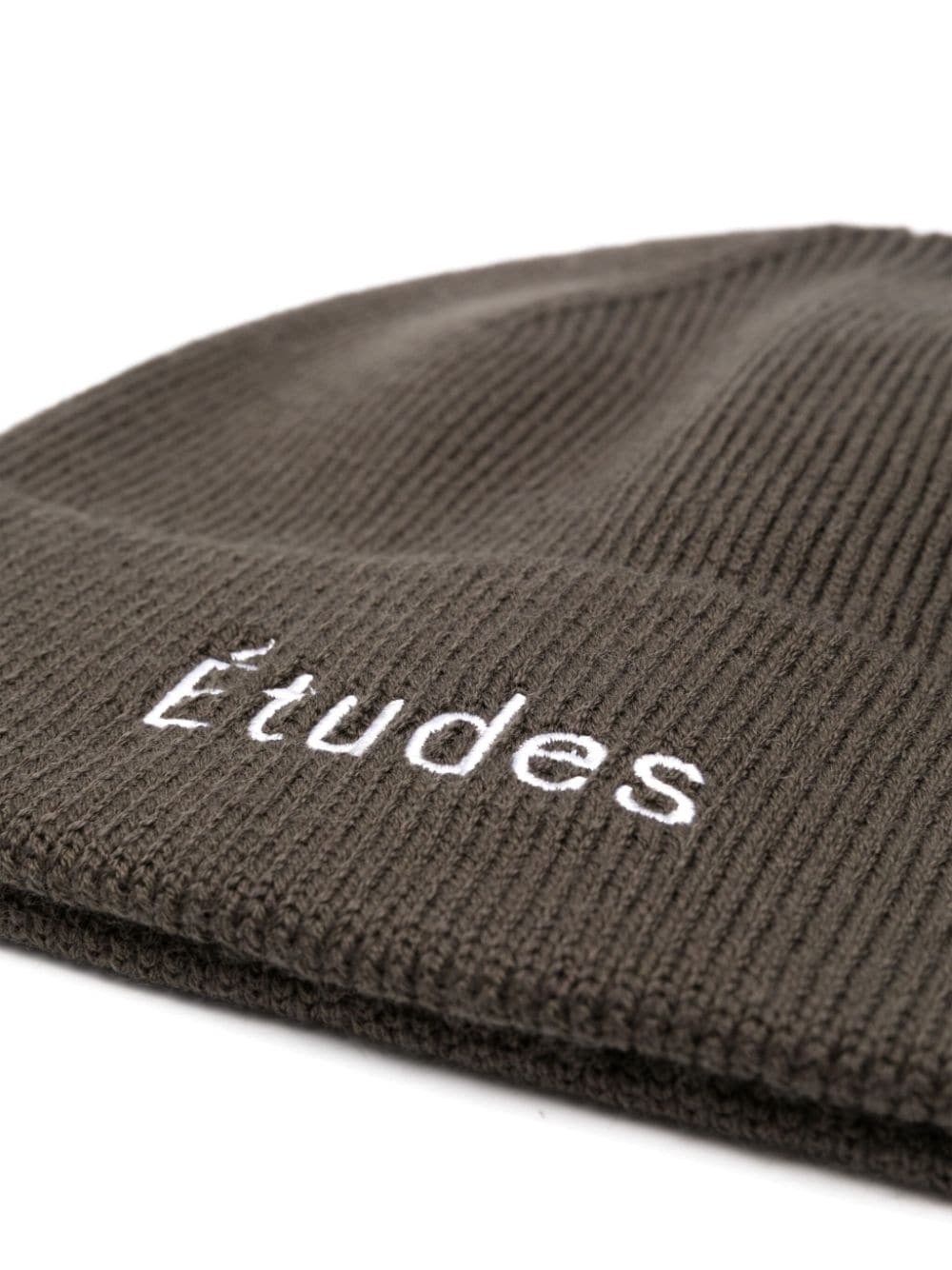 logo-embroidered wool beanie - 2