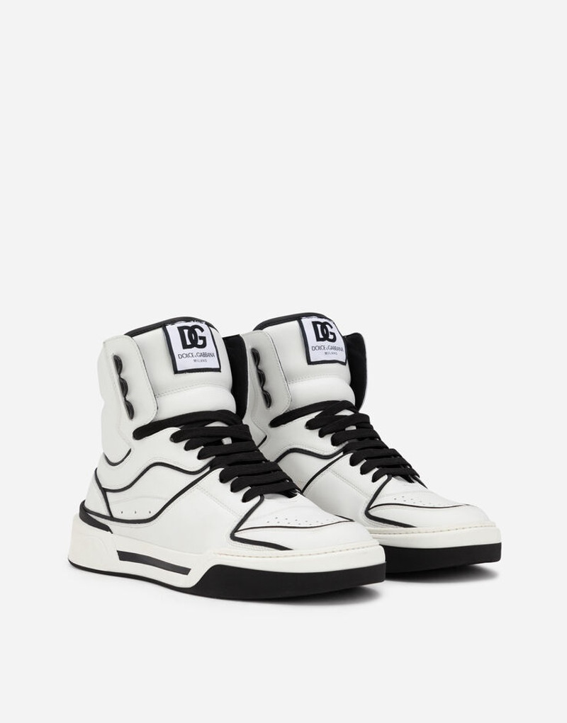 Calfskin nappa New Roma mid-top sneakers 2