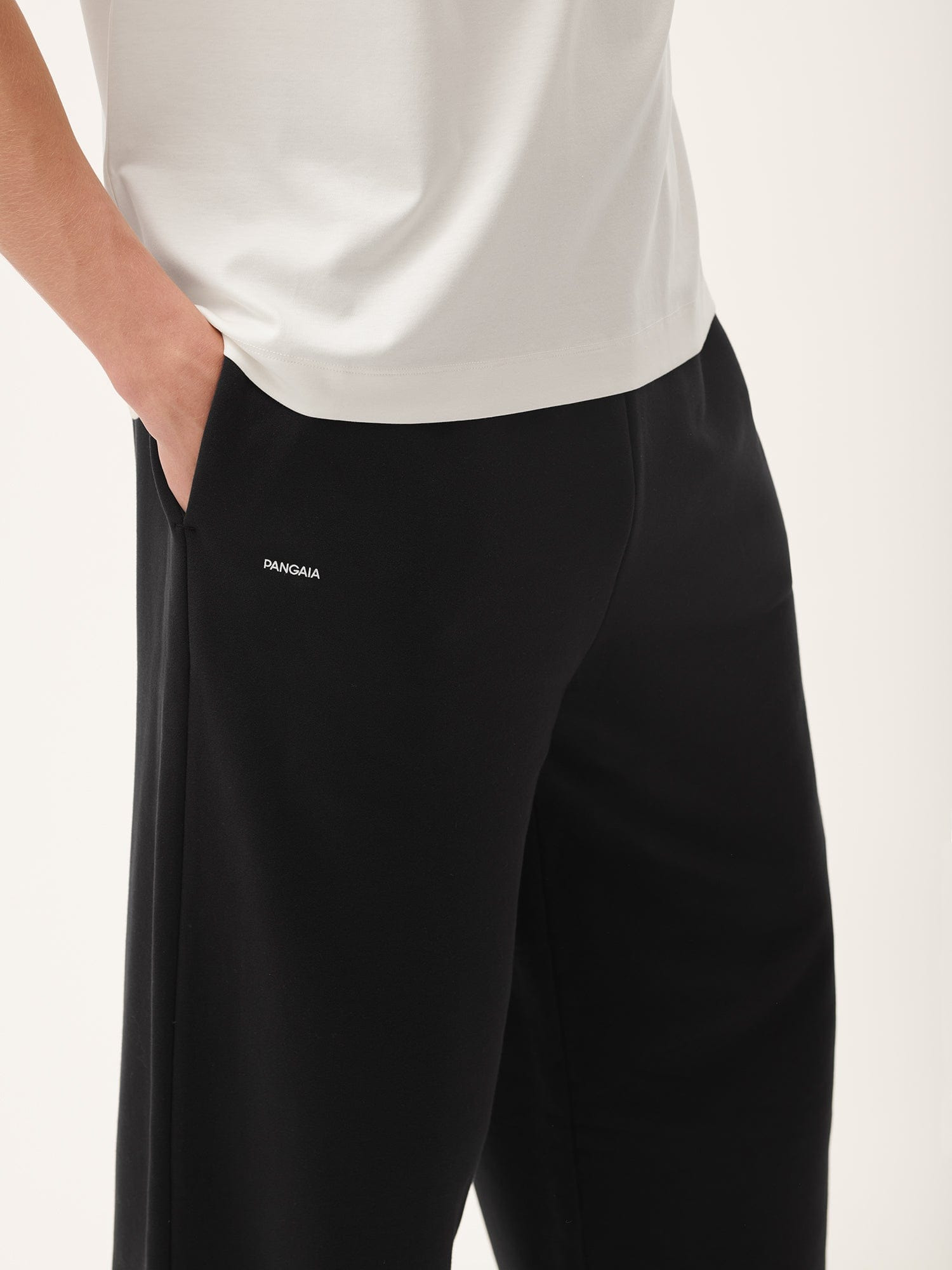 Mens 365 Midweight Straight Leg Track Pants - Black - 3
