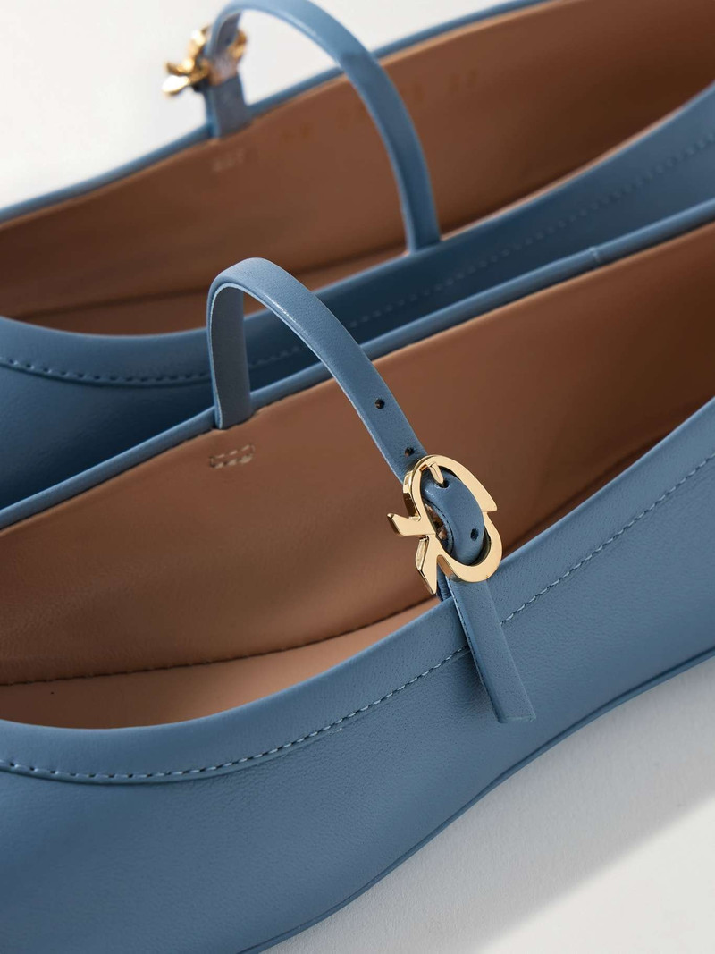 Carla leather Mary Jane ballet flats 4