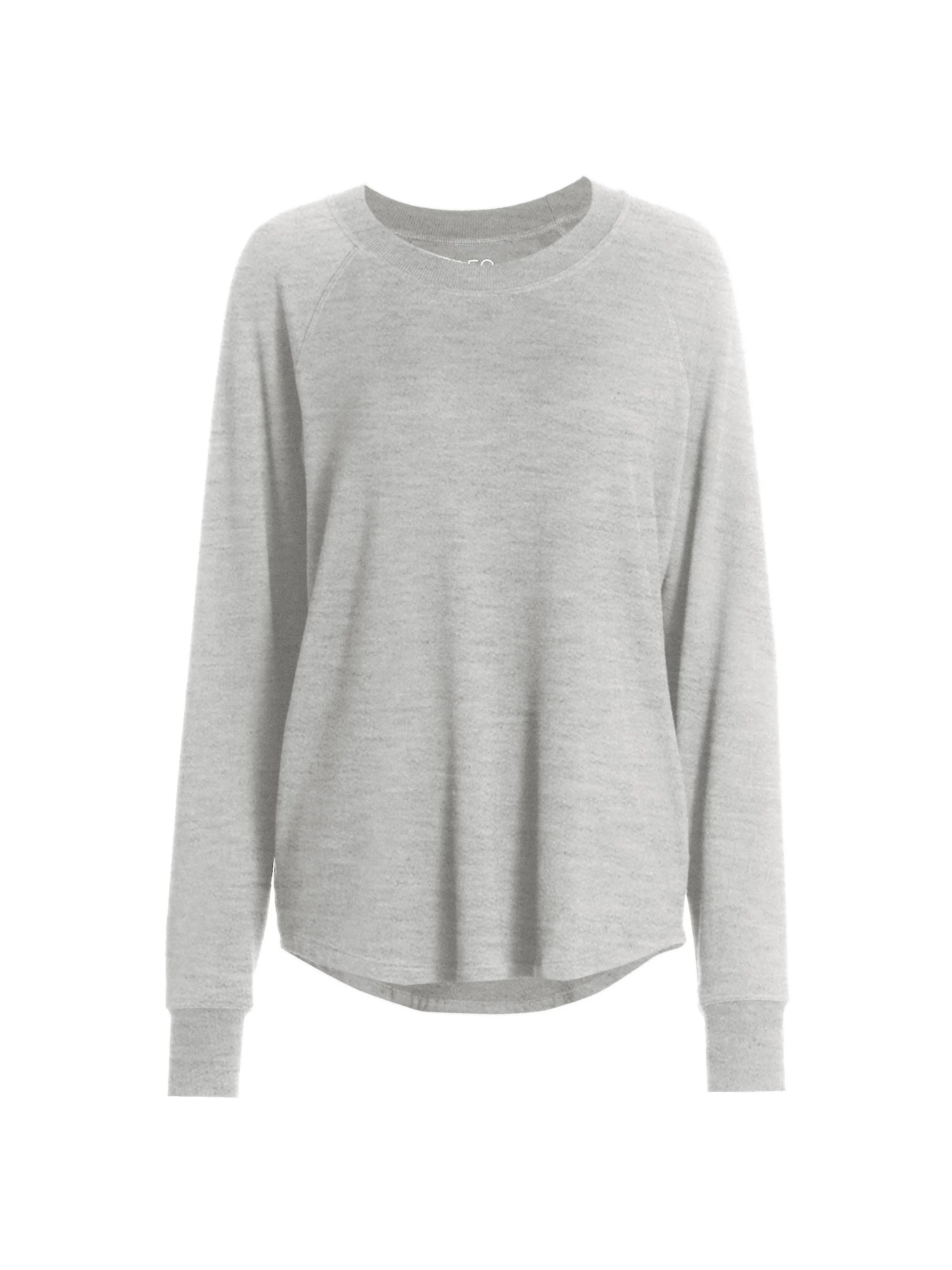 Women's Warm Up Fleece Sweatshirt - Heather Grey - 1