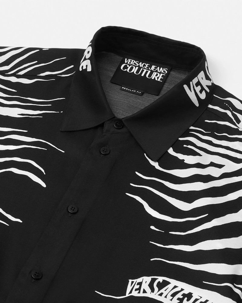 VERSACE JEANS COUTURE Zebra Regular-Fit Shirt outlook