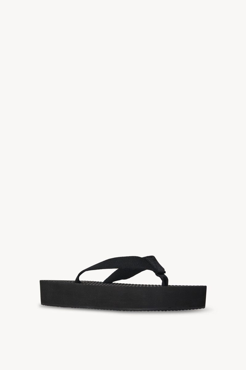 The Row Dune Flatform Sandal in Rubber outlook