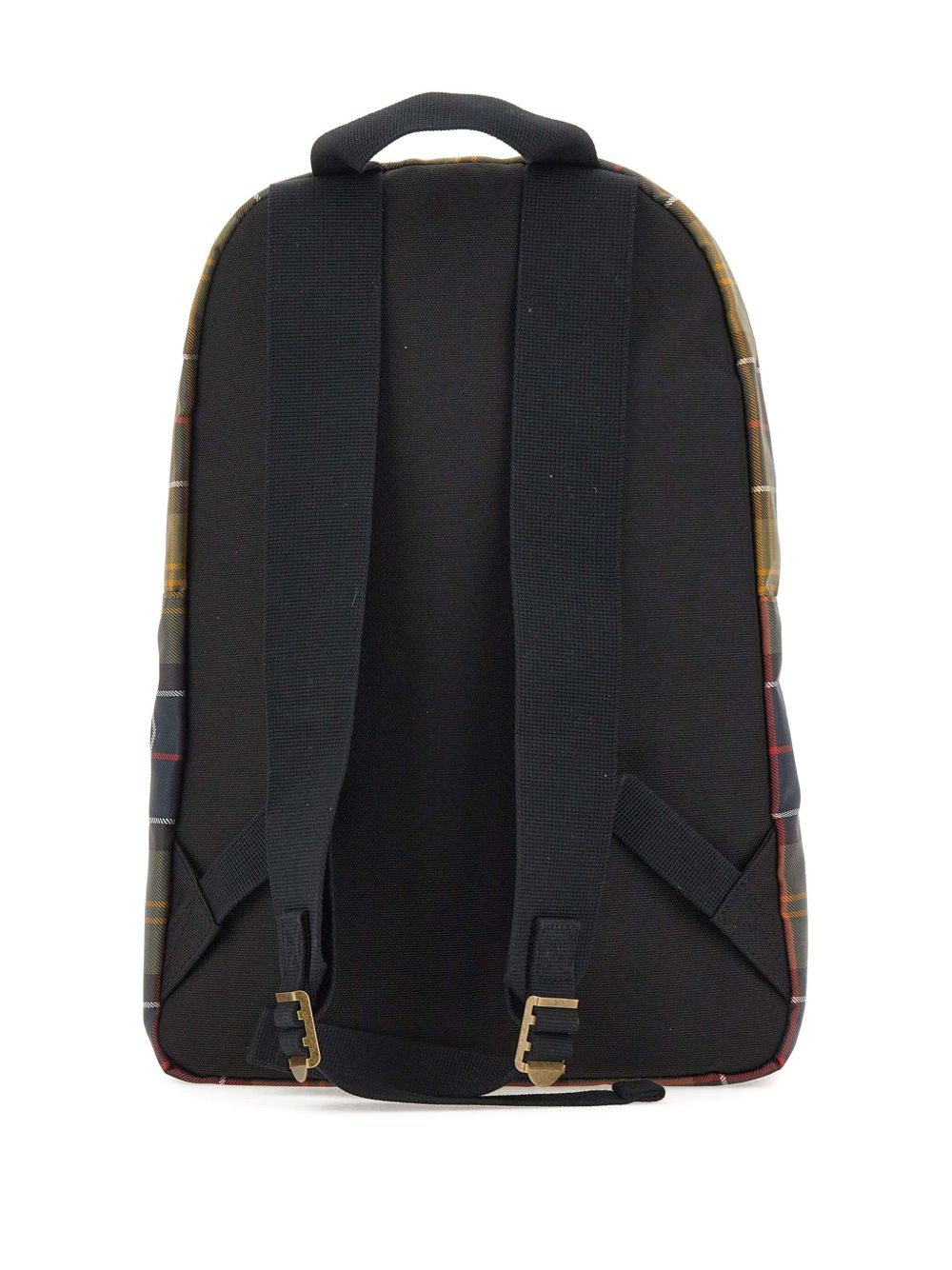 tartan-pattern backpack - 2