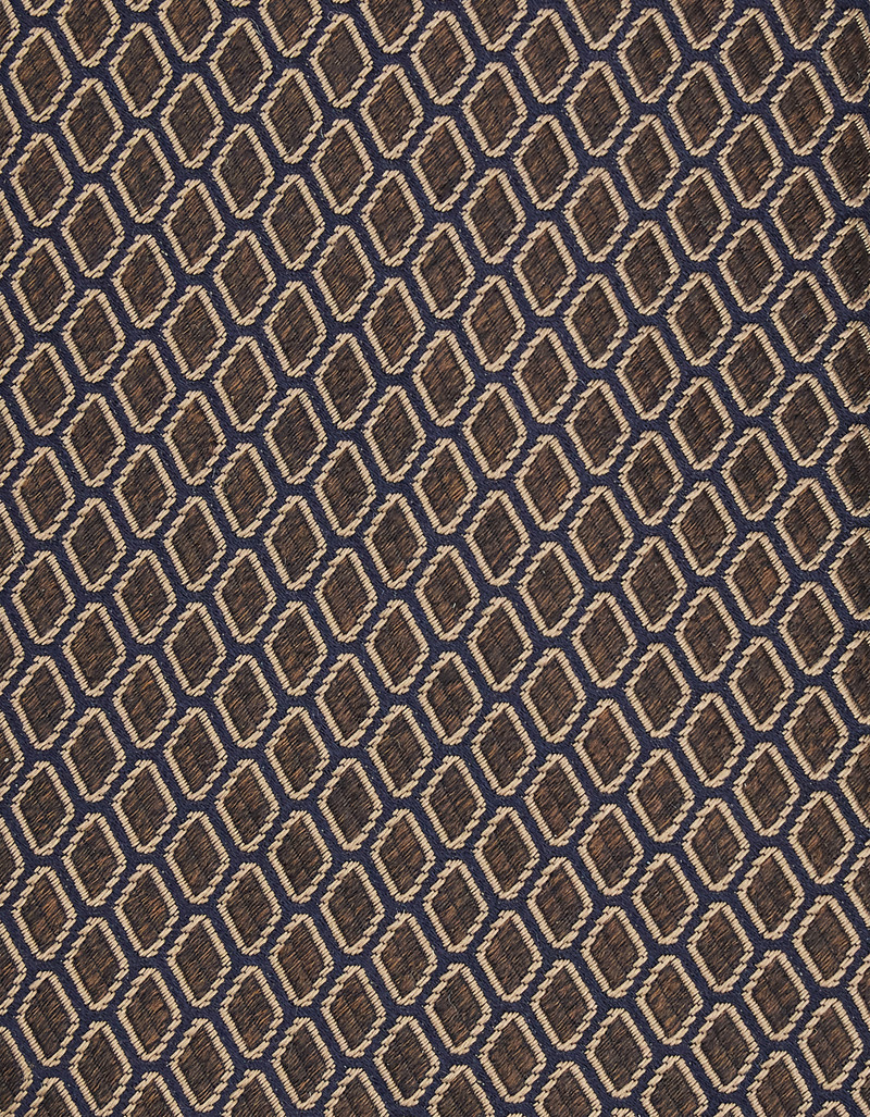 Canali BROWN SILK TIE, MICRO PATTERN outlook