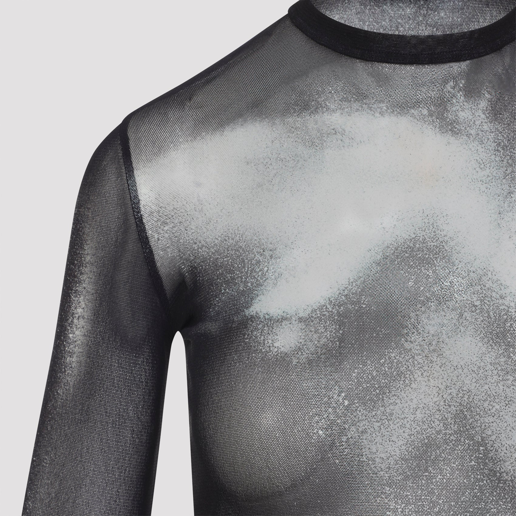 Mesh Top Printed "Body Dust" Women - 3