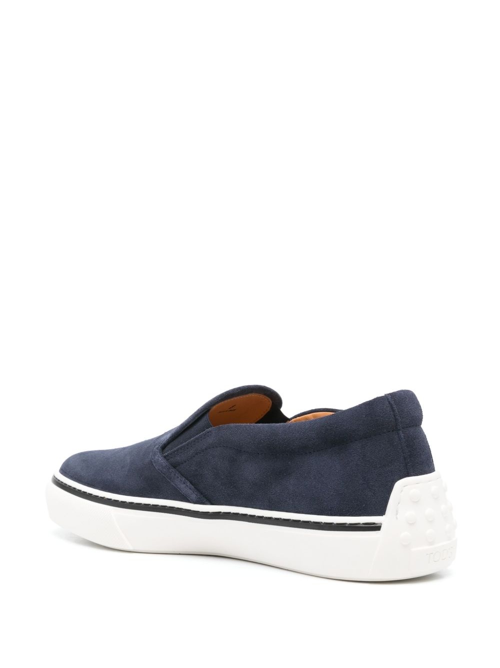 suede slip-on sneakers - 3