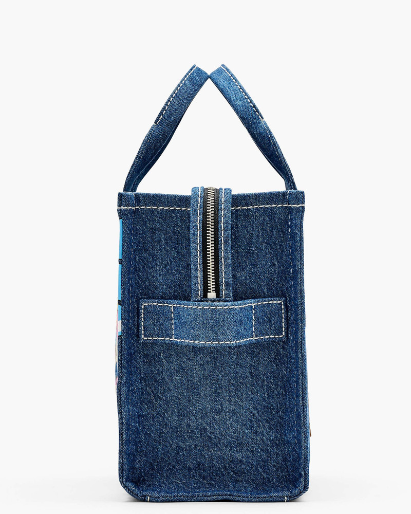 HATTIE STEWART X MARC JACOBS DENIM MEDIUM TOTE BAG 5