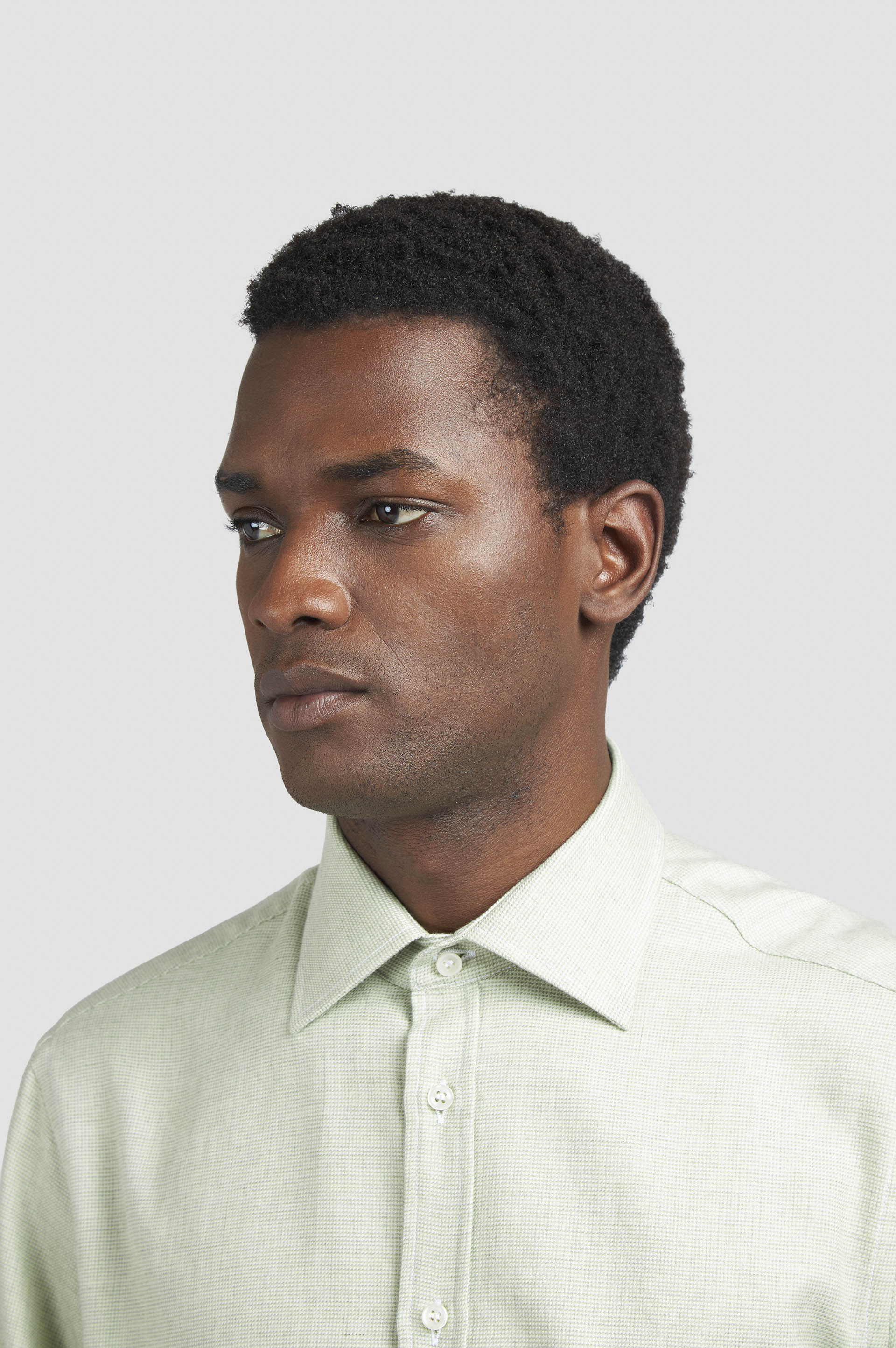 CASHMERE AND COTTON SHIRT - 4