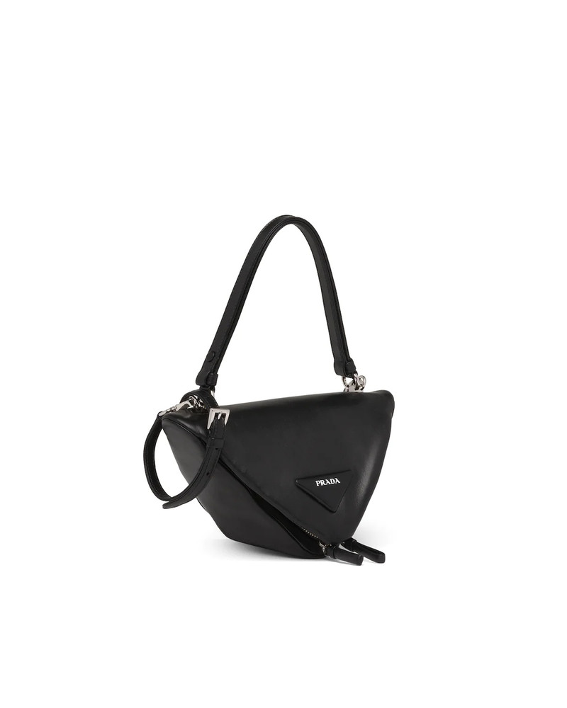 Padded nappa leather handbag 3