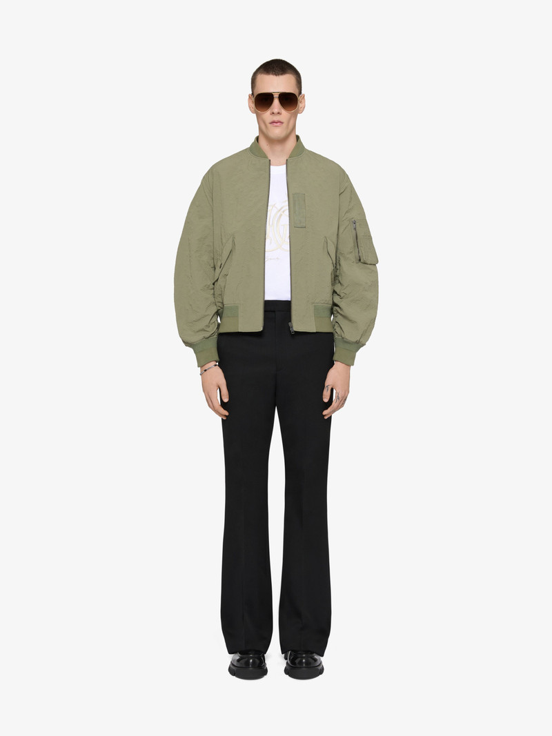 Givenchy BOMBER IN TEXTURED MONOGRAM 72 outlook