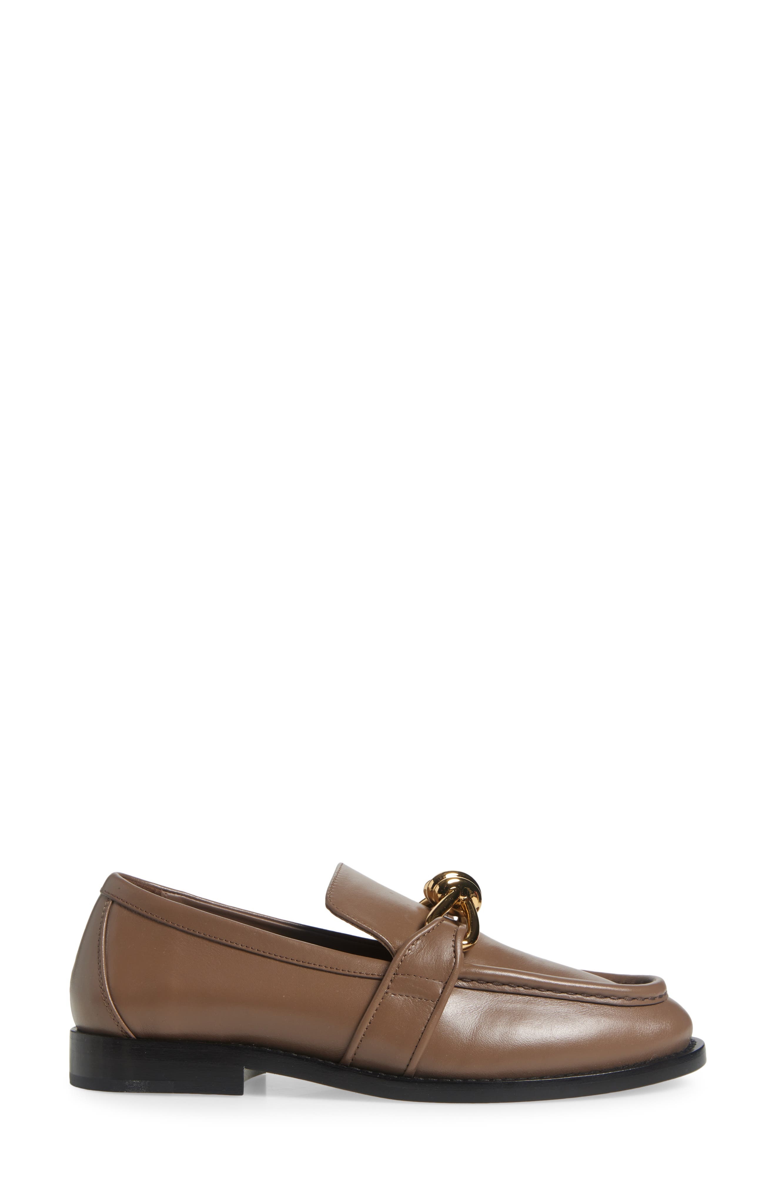 Bottega Veneta Astaire Knot Bit Loafer in 2354 Pinecone at Nordstrom - 3