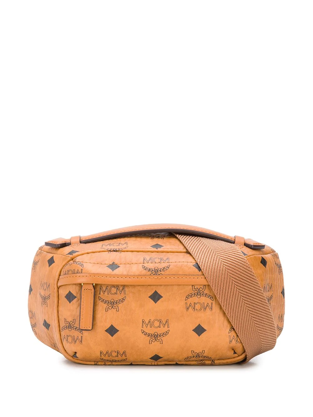 logo print belt bag - 1