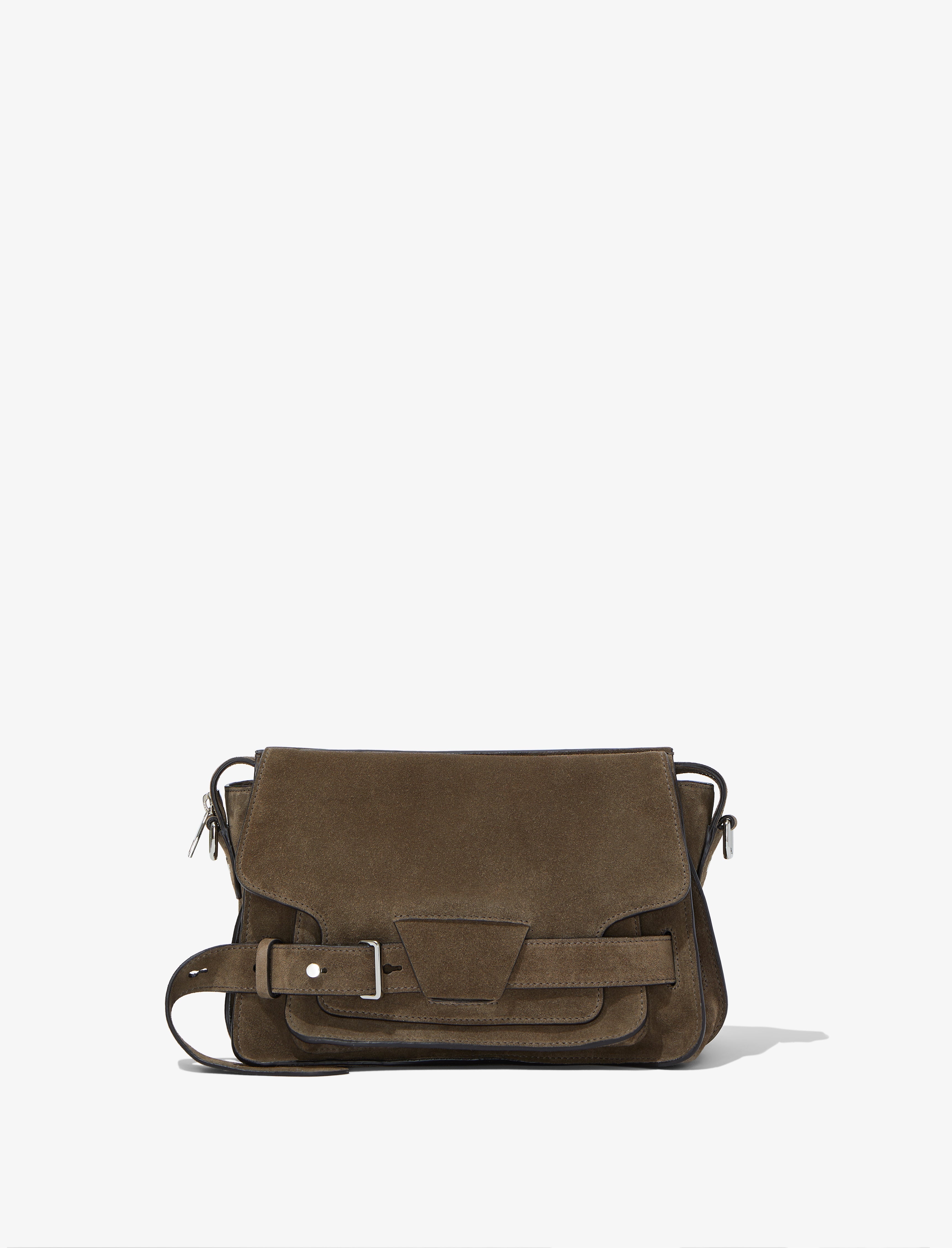 Beacon Saddle Bag in Suede - 1