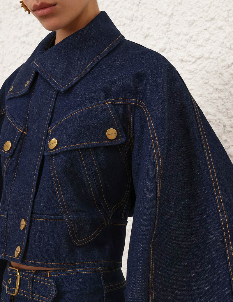 VALIANT DENIM UTILITY BOMBER 3