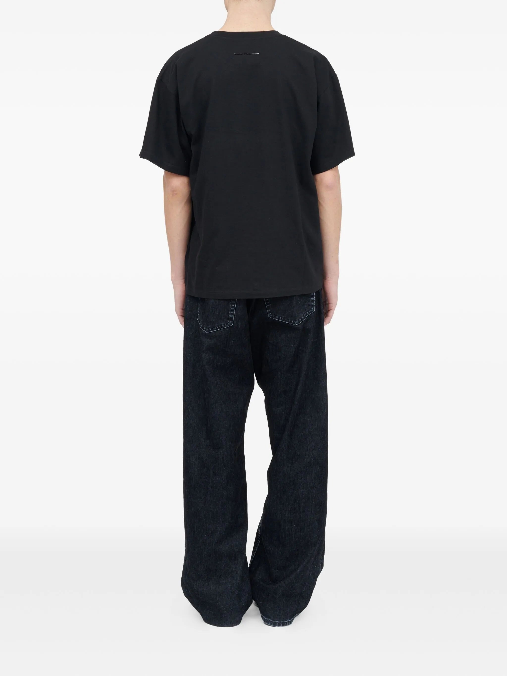 Mm6 Maison Margiela Numbers-print T-shirt - 4