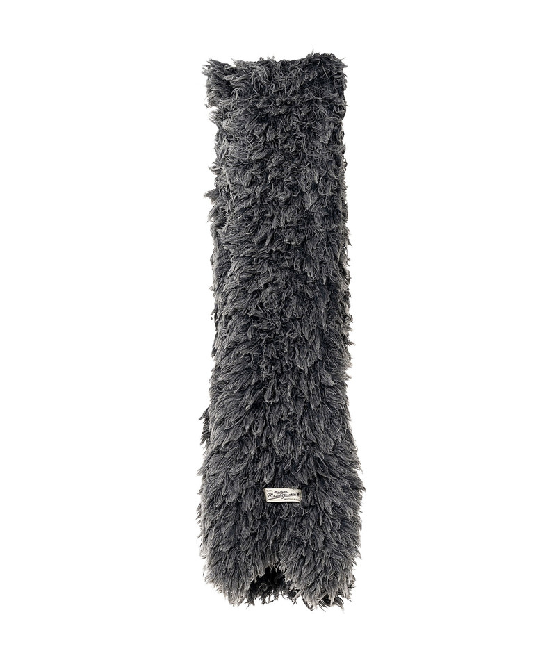 Bleached Shaggy Knit Scarf 9