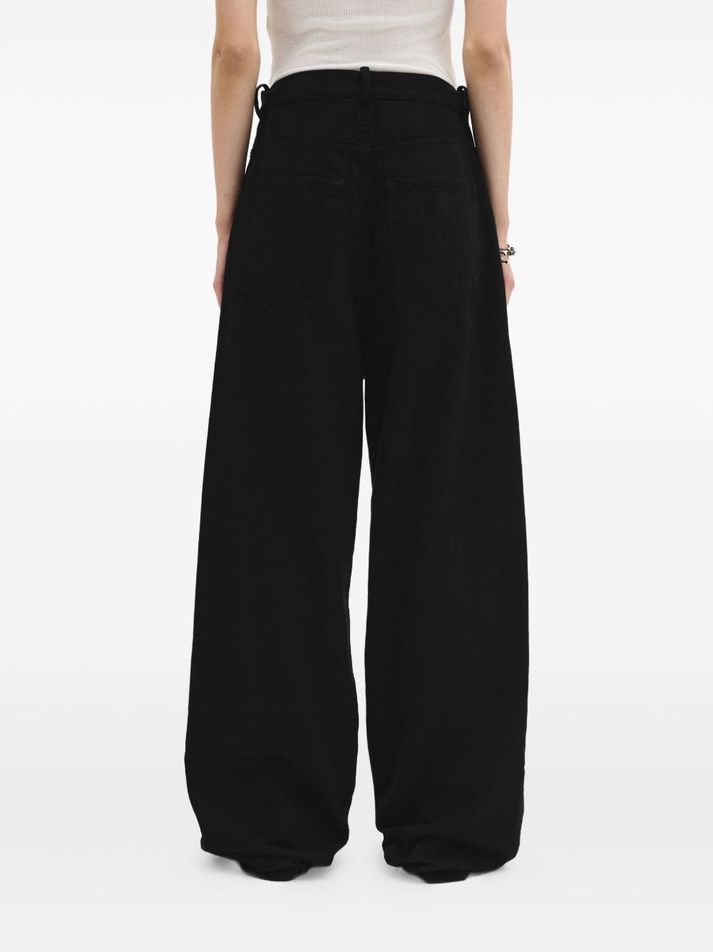 wide-leg high-rise jeans - 4