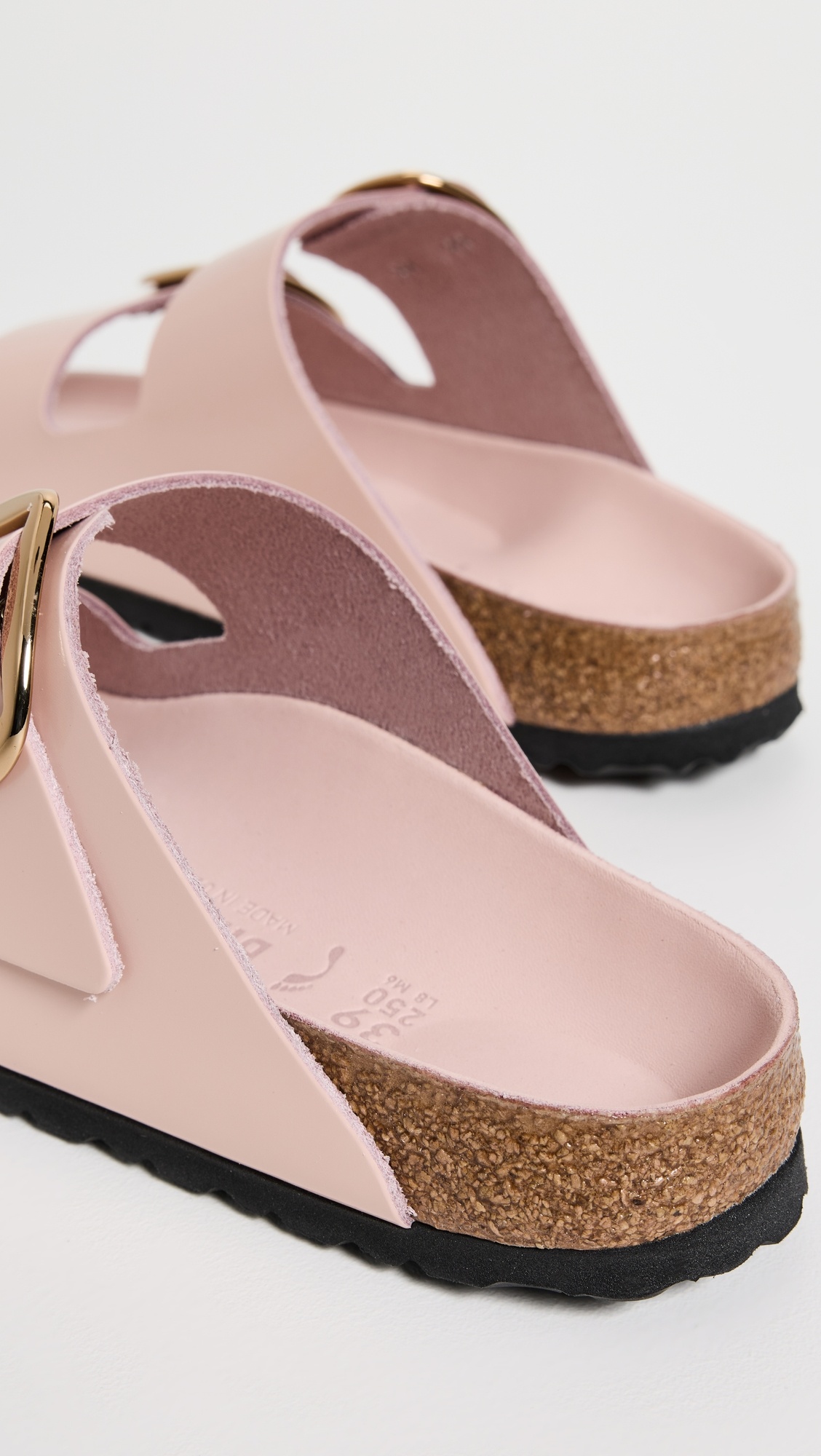 Arizona Big Buckle High Shine Sandals - 4