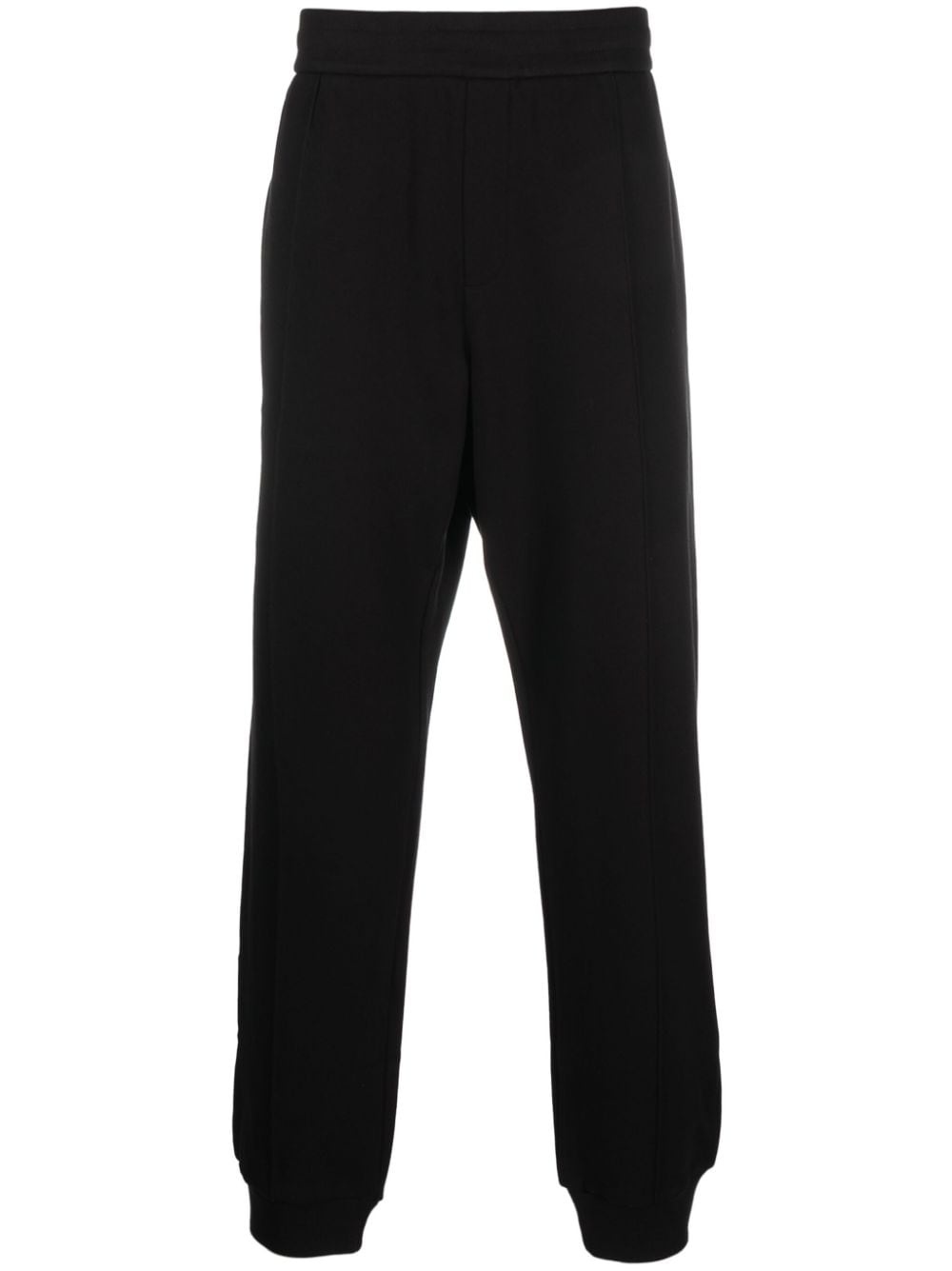 logo-embroidered track pants - 1