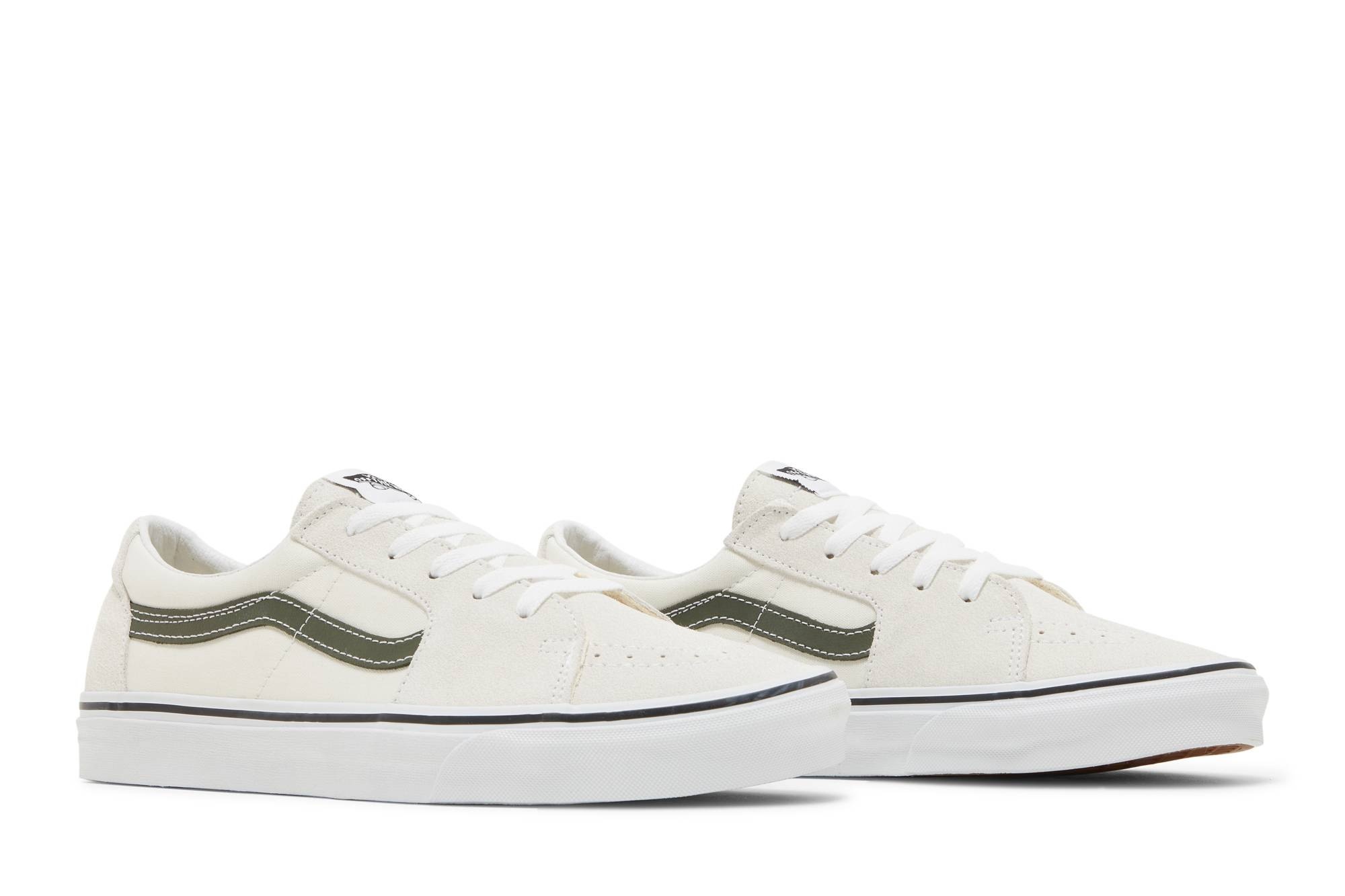 Sk8-Low 'Utility Pop - Blanc de Blanc Khaki' - 8