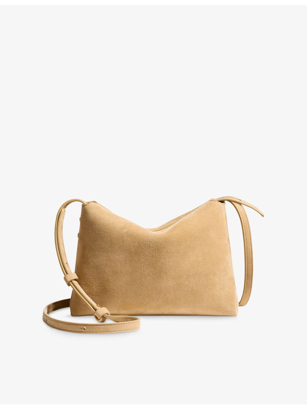 Lina Medium Suede Cross-Body Bag - 1