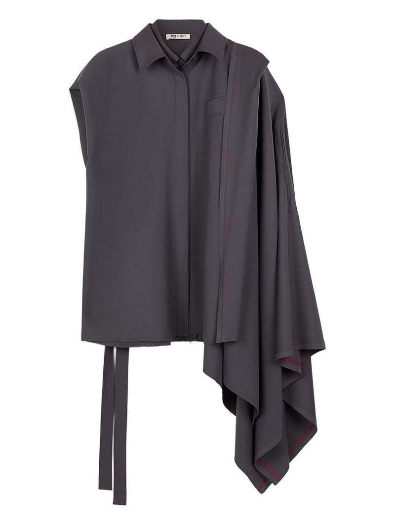 draped-shoulder wool shirt 1