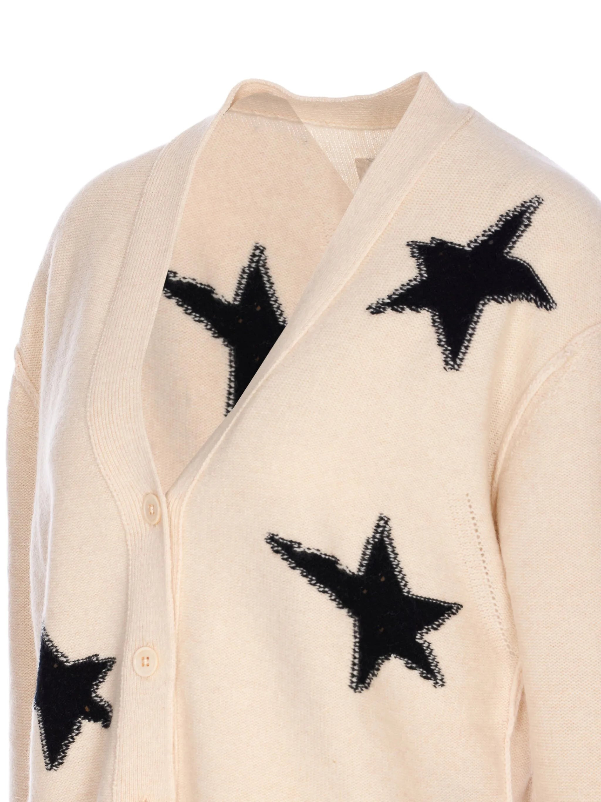 Zadig & Voltaire Star-intarsia Cashmere Cardigan - 3